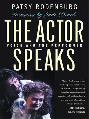 cover image of The Actor Speaks